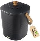 HMF Biom&uuml;lleimer 3780-3L Geruchsdichter Komposteimer mit Aktivkohlefilter, kleiner