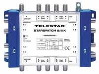TELESTAR SAT-Multischalter STARSWITCH 5/8 K inkl. F-Schnellverbinder