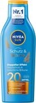 Nivea Sonnenschutzcreme Schutz & Br&auml;une Sonnencreme LSF 20 (200 ml), 1-tlg.