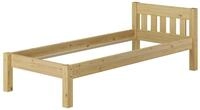 ERST-HOLZ Massivholzbett Sch&ouml;nes Einzelbett 100 x 200 cm Futonbett Holzbett...