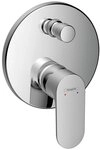 hansgrohe Wannenarmatur Rebris S Wannenmischer mit integrierter Sicherungskombination