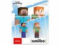 Nintendo amiibo Steve & Alex Minecraft Super Smash Bros. Collection...