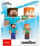Nintendo Switch Spielfigur amiibo Steve & Alex - Super Smash Bros. Collection