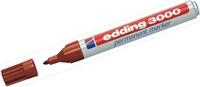 edding Permanentmarker Permanentmarker edding 3000 braun (10 St&uuml;ck)