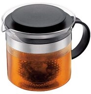 Bodum Teebereiter Teebereiter 1,5 l Bistro Nouveau schwarz, Teebereiter, 1,5 l,