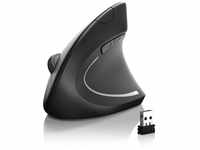 CSL ergonomische Maus (Vertikale Optische Wireless kabellos Funk Mouse, BT +...