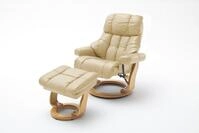 Robas Lund Relaxsessel CALGARY XXL, inkl. Hocker, bis ca. 135&deg; verstellbar,...