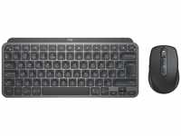 Logitech LOGITECH Wireless Keyboard+Mouse MX Keys Mini Combo graphite Tastatur-...