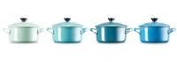 LE CREUSET Snackschale Mini Cocottes, je 200 ml, 10 x 5 cm, Steinzeug, (Set, 4-tlg),