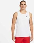 Tanktop NIKE "Dri-FIT Men's Training Tank", Herren, Gr. XL, wei&szlig; (wei&szlig;, schwarz),