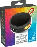 BigBen PARTY Nano [BT-Speaker/disco lighting]&nbsp;black/red Bluetooth-Lautsprecher