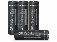 GP Batteries AA Akku GP NiMH 2000 mAh ReCyko Pro 1,2V 4 Stück Akku 2000 mAh...