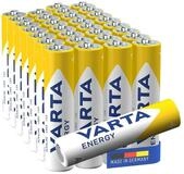 VARTA Energy Batterie, (1.5 V, 30 St), Micro / AAA / LR03, 1,5 V, Alkali