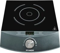 Hyundai Einzel-Induktionskochplatte IND133, 1800W, LED-Display, &Oslash; 24cm,...