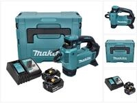 Makita Akku-Handkompressor DMP 181 RGJ Akku Kompressor 18 V 11,1 bar + 2x Akku 6,0 Ah