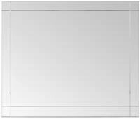 vidaXL Spiegel 80 x 60 cm Wandspiegel 80x60 cm Glas