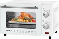 Woltu Minibackofen, 10 Liter, 650 Watt mit Timer f&uuml;r Pizza, Toast, Truthahn