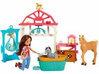 Mattel Spirit Luckys Tierbaby-Pflegestation mit Pony & Fohlen