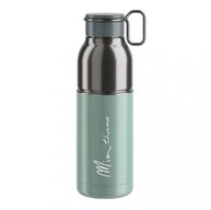 Elite Trinkflasche Elite Thermoflasche MIA THERMO AQUA Green/Silver 550 ml