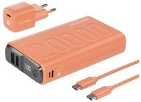 Realpower Powerbank PB-20000 +20W USB-Lader 390656 Powerbank