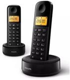 Philips Philips D160 Schnurlos Telefon Duo - Telefon Festnetz Schnurloses