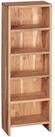 Wohnling CD-Regal WL1.764 MUMBAI Massivholz Akazie Standregal 90cm hoch Aufbewahrung