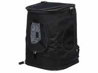TRIXIE Tiertransporttasche Rucksack Timon schwarz für Katzen