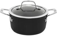 BALLARINI Kochtopf, Kochtopf mit Deckel Ballarini Alba 2,7 L Schwarz Titan