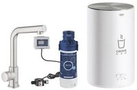 Grohe K&uuml;chenarmatur Red Mono L-Auslauf, Boiler M