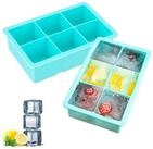 bremermann Eisw&uuml;rfelform XXL 6er Silikon-Eisw&uuml;rfelform, 2er-Set, (2-tlg)