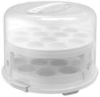 ROTHO Aufbewahrungssystem FRESH Tortenglocke hoch mit Trays, Kunststoff,...