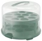 ROTHO Aufbewahrungssystem FRESH Tortenglocke hoch mit Trays, Kunststoff,...
