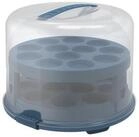 ROTHO Aufbewahrungssystem FRESH Tortenglocke hoch mit Trays, Kunststoff,...