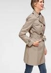 Trenchcoat ANISTON CASUAL, Damen, Gr. 46, beige, Web, Obermaterial: 100% Baumwolle.
