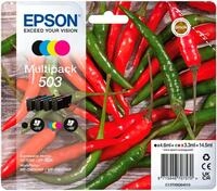 Epson 503 Druckerpatrone 4 St&uuml;ck(e) Original Standardertrag C13T09Q64010