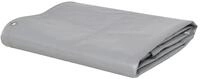vidaXL Schutzplane Abdeckplane 650 g/m&sup2; 3x4 m Grau (1-St)