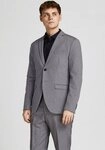 Jack & Jones Sakko JPRFRANCO Blazer mit 2-Knopf-Form und extra schmalem Schnitt