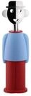 Alessi Korkenzieher Alessandro Hellblau