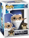 Funko Spielfigur The Sword in the Stone Merlin with Archimedes Pop!