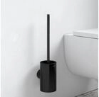 Keuco WC-Garnitur Reva mit B&uuml;rste und Kristallglas-Geh&auml;use, (Vormontiert), Metall