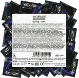 VITALIS Kondome PREMIUM Strong (extra sichere Kondome) gro&szlig;e Packung mit, 100 St.,