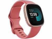 fitbit by Google Versa 4 Fitness-Smartwatch Smartwatch (FitbitOS5), inkl. 6...