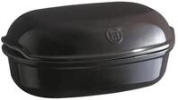 Emile Henry Backform Brotbackform 34x22x15 cm Artisan Kohle, 3,4l, Made in...