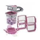 Genius Gem&uuml;seschneider Genius Nicer Dicer Quick 7 teilig Set Brombeere, 5 in 1