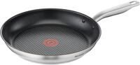 Tefal Bratpfanne Virtuoso, Edelstahl (1-tlg), Edelstahl, Antihaftversiegelung,