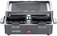 Severin Raclette Raclette Grill RG 2370, Antihaftbeschichtung, 4 Pf&auml;nnchen,