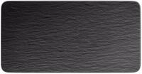 Villeroy & Boch Servierplatte Servierplatte 35x18 cm Manufacture Rock, Premium