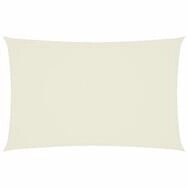 vidaXL Sonnensegel Sonnensegel Oxford-Gewebe Rechteckig 2x4,5 m Creme, (1-tlg)