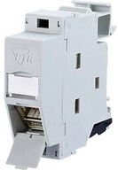 Metz Connect REGplus IP20 C6Amodul 270&deg;M 130B127003-E Netzwerk-Adapter, Kompakt