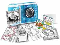 Vtech® KidiZoom Print Cam, blau Kinderkamera (5 MP, mit eingebautem...